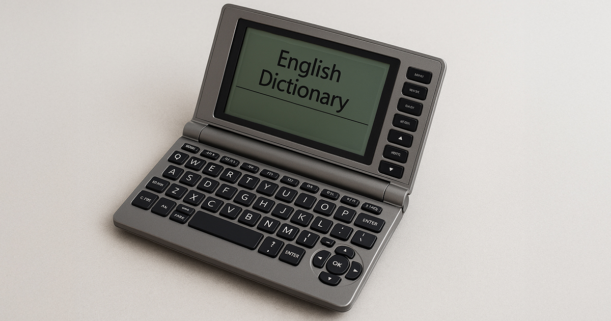 ELECTRONIC DICTIONARY DEFINITION visual data 8